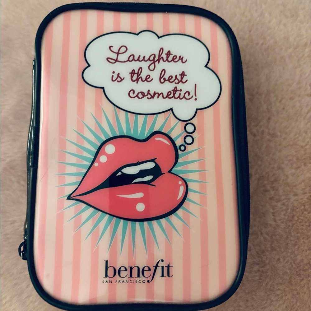 Vintage Limited Edition Benefit Pink Cosmetic Case